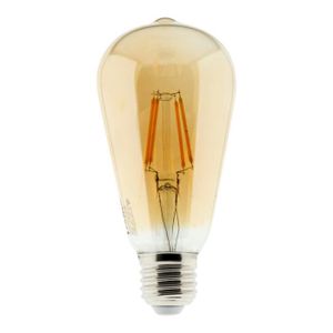 Bonlux Ampoule LED E14 1W Amber Blanc Chaud 2200K Ampoule Veilleuse LED T16  Tubulaire Vintage Filament 10w Remplacement des [570] - Cdiscount Maison