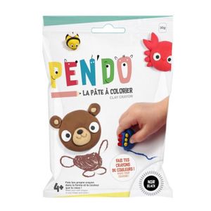 JEU DE PÂTE À MODELER Pâte pour fabriquer ses crayons de couleurs Pen'do - noir 30 g