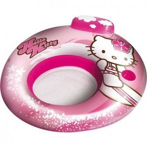 MATELAS GONFLABLE Chaise gonflable - HOMEROKK - Hello Kitty - Rose/Blanc - Pour Enfant - Utilisation Extérieure