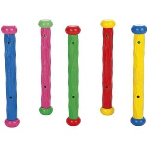 JEUX DE PISCINE Jeux bâtons de Piscine - Intex - Lot de 5 couleurs - Souple - Mixte - A partir de 6 ans