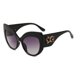 LUNETTES DE SOLEIL SHARPHY Lunettes de soleil femme le nouveau cadre oeil de chat mode noir conduire voyage grâce Anti-UV