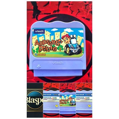 Jeu V.Smile Cars Version Française - Action-aventure, Très Bon état, Complet