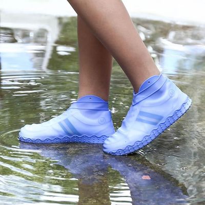 Couvre-chaussures de pluie imperméables en latex réutilisable