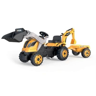 Excavatrice télécommandée, véhicule de chantier pour enfants, jouet