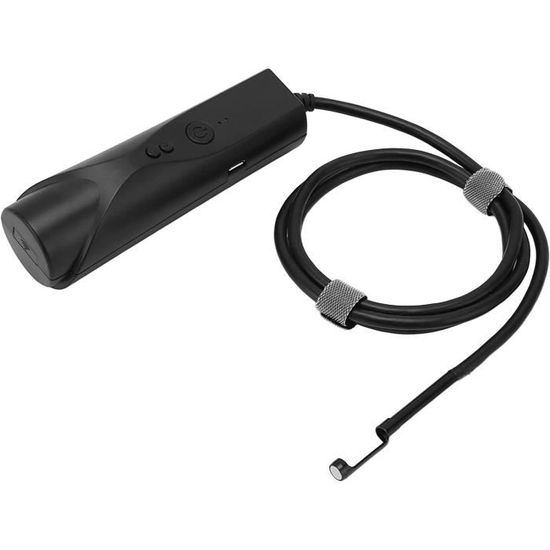 Okaywork Endoscope Caméra 5.5mm 8 LED - Étanche IP67 5m - Compatible IPhone Android Type-C Lightning