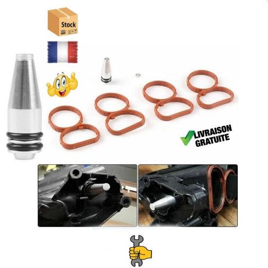Lot De 4 Clapets D'admission (bouchons De Surpression) 22mm Pour BMW 120d 118d 320d 330d