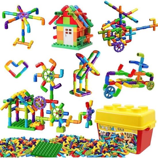 Acheter Blocs de construction en Silicone, bricolage, constructeur assemblé, ventouse, jouets de construction magnétiques amusants, jouets éducatifs pour enfants