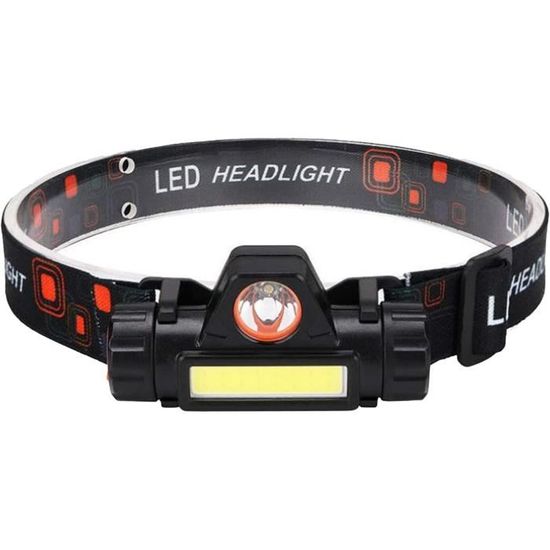 Lampe frontale LED réglable avec aimant pour l