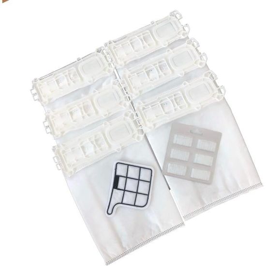 Lot de 12 sacs/sacs (microfibre) 12 parfums pour aspirateur Vorwerk Folletto Kobold VK 135, 136, VK135, VK136