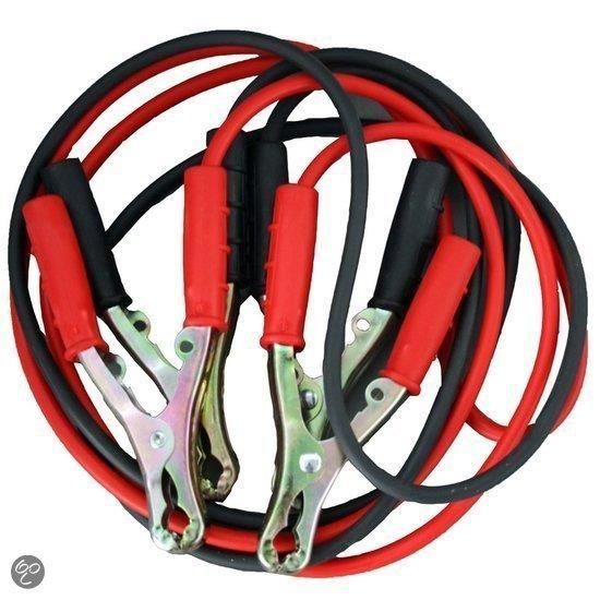 Câbles De Démarrage QWORK 4m 2000A - Avec Sac De Rangement, Pour Voiture