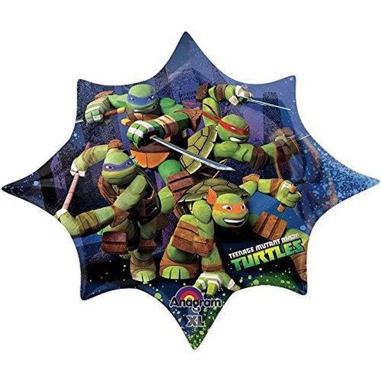 Ballon Aluminium Tortues Ninja x73cm Tortue Helium Anniversaire 303 Cdiscount Maison