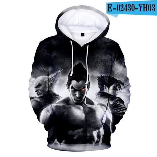 Sweat à Capuche Enfant D-Demon H-Hunters – Style Manga / Pop – Taille Confortable – Idéal Déguisement & Quotidien