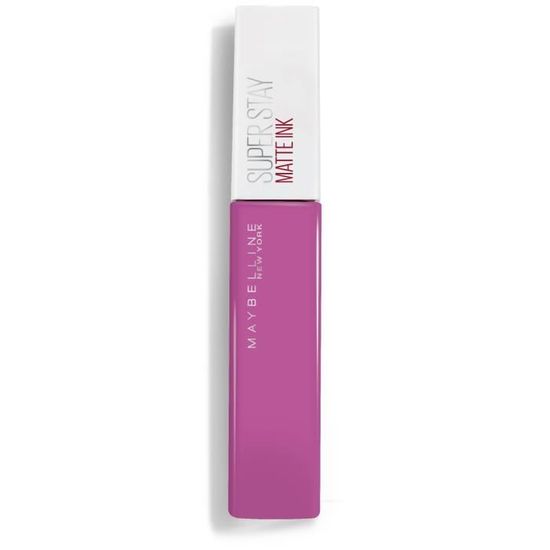 Rouge à Lèvres Liquide Maybelline SuperStay Matte Ink 35 Creator - Teinte Violet - 5 Ml - Made In France