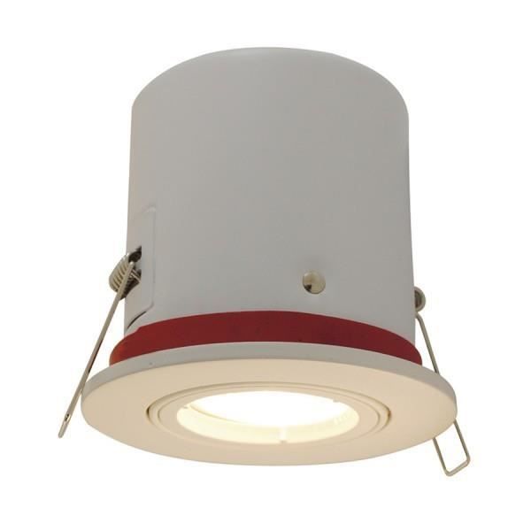 Spot orientable blanc BBC Avec spot LED GU10 350 Lm
