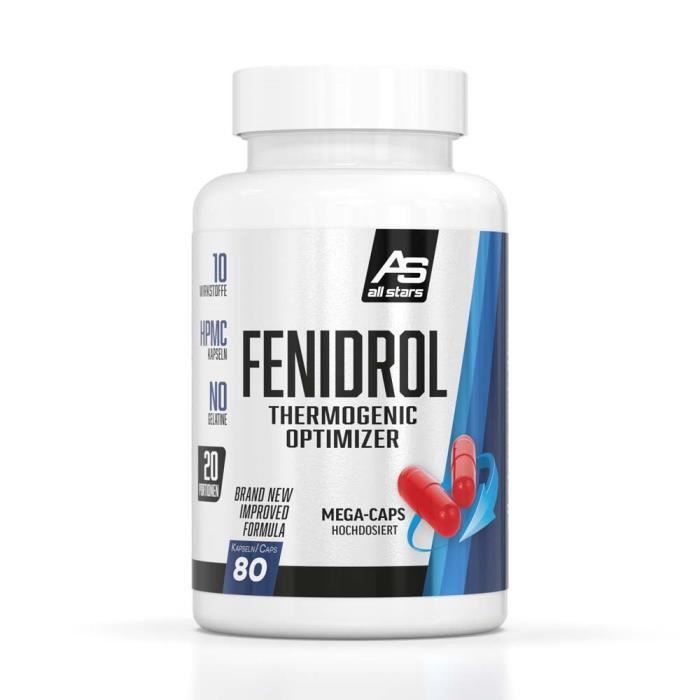 All stars - fenidrol thermogenic optimizer (80 caps)