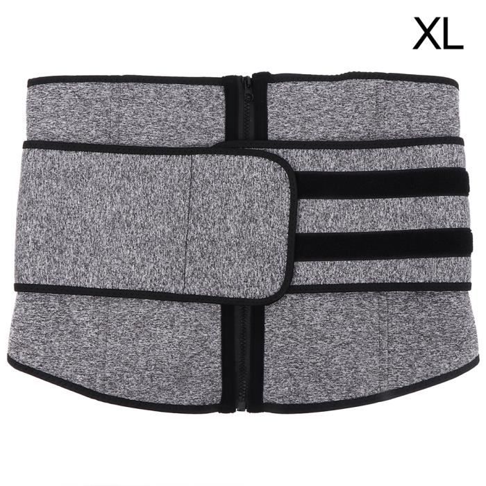 Ceinture de formateur de taille minceur Body Shaper Belt Ceinture de ceinture de sport (XL)