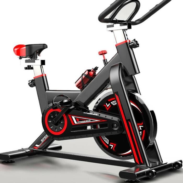 Vélo d'entraînement d'exercice à intérieur fitness sport multifonction -Noir