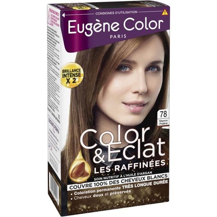 Eugène Color Les Raffinées Crème Colorante Permanente n°78 Marron Praliné