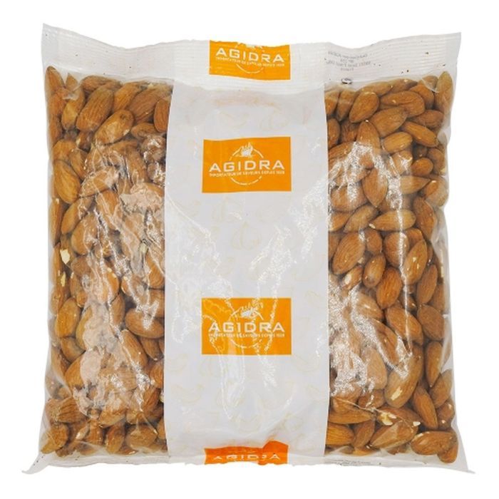 Amandes décortiquées paquet 800g Agidra
