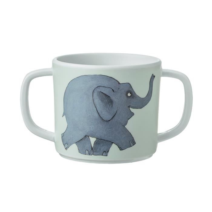Tasse deux anses antidérapante : Elmer aille Unique Coloris Unique