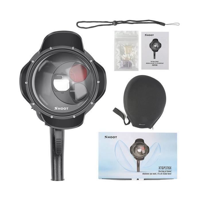 Dôme filtrant pour Gopro Hero 7 accessoires déclencheur noir pour accessoires Go Pro 7