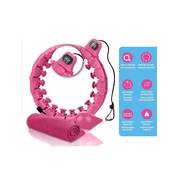 NEW Hula hoop est un cerceau hula hoop pour perdre du poids ultra efficace , ce cerceau fitness intelligent qui ne tombe jamais avec