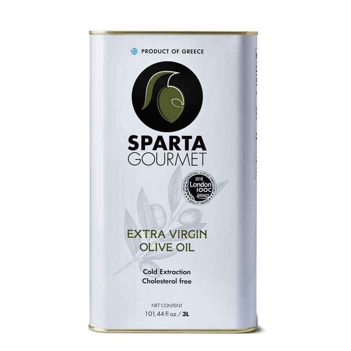 Huile d'olive Extra vierge - médaillées - Kalamata- 3 litres