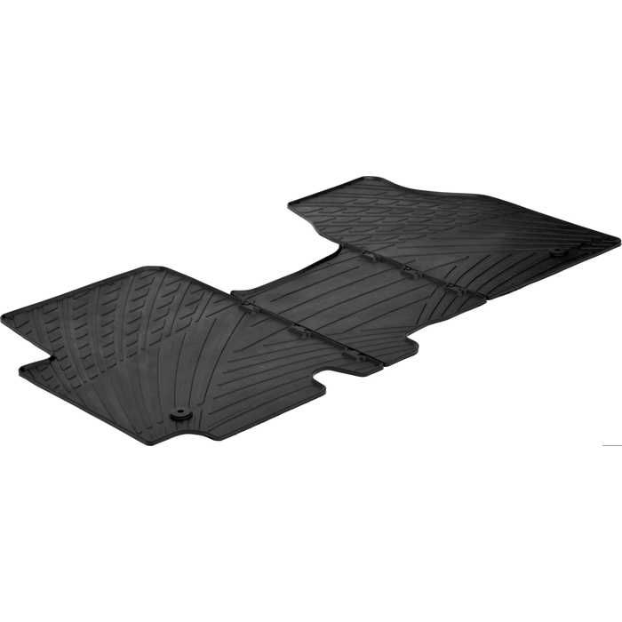 Set Tapis voiture utilitaire sur mesure - caoutchouc - Opel - Renault Trafic