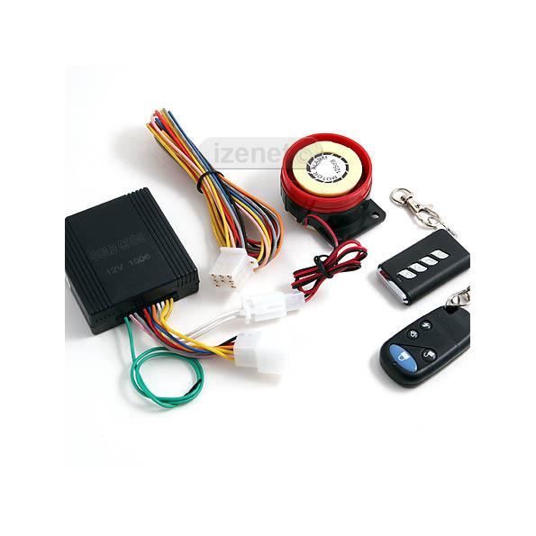 Alarme pour Moto Scooter Télécommande Multifonctions