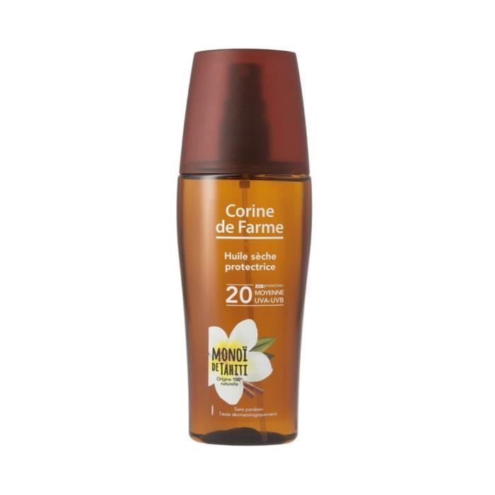 Corine de Farme -Huile Sèche- Protectrice - SPF20 -Made in France- 150ml