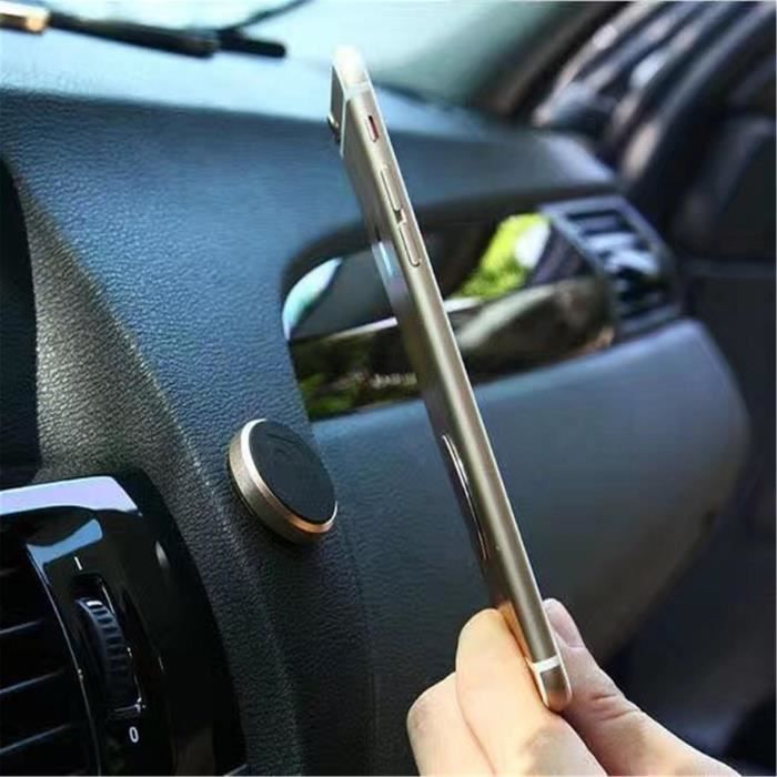 Argenté - Support de téléphone de voiture UNIVERSEL Support Téléphone Voiture Magnétique Support Portable