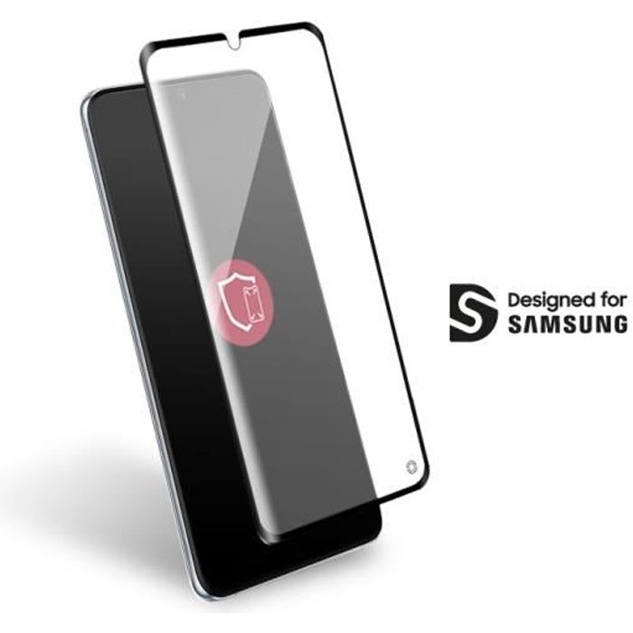 Protège écran 3D Original Garanti à vie en Verre organique pour Samsung G S21 Ultra 5G Force Glass