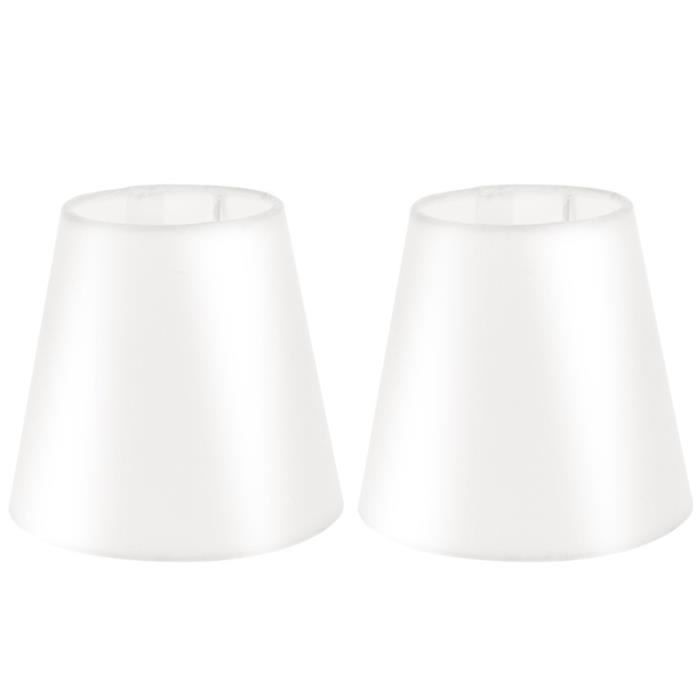 2 pièces Couverccle de la Lampe Décorative Tissu Pour Lampadaire Mur Loupière abat-jour vendu seul luminaire d'interieur