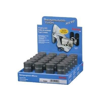 HAMA Chiffons de nettoyage en microfibres Micro - Présentoir de 24 pièces