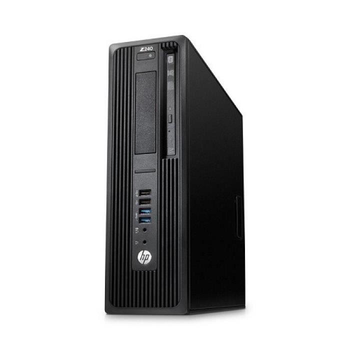 HP Workstation Z240 SFF Core i5 3,2 GHz - SSD 512 Go RAM 16 Go - NVIDIA QUADRO P420