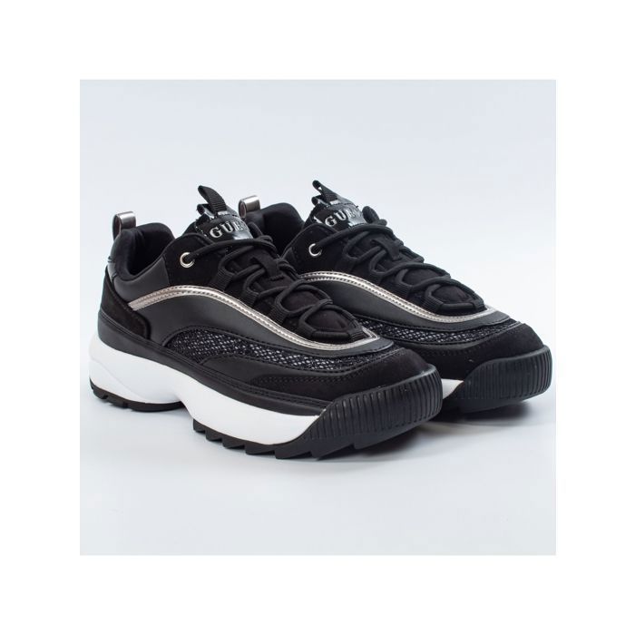 Guess FL5KAYELE12 chaussures de tennis Femme Noir