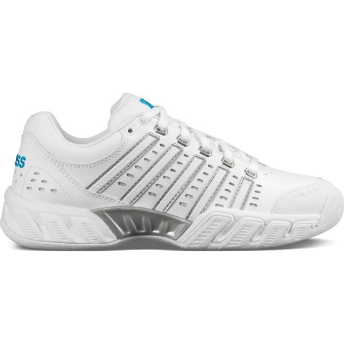 K-Swiss - Bigshot Light LTR Carpet Femmes Chaussure de tennis (blanc) - EU 37,5 - UK 4,5