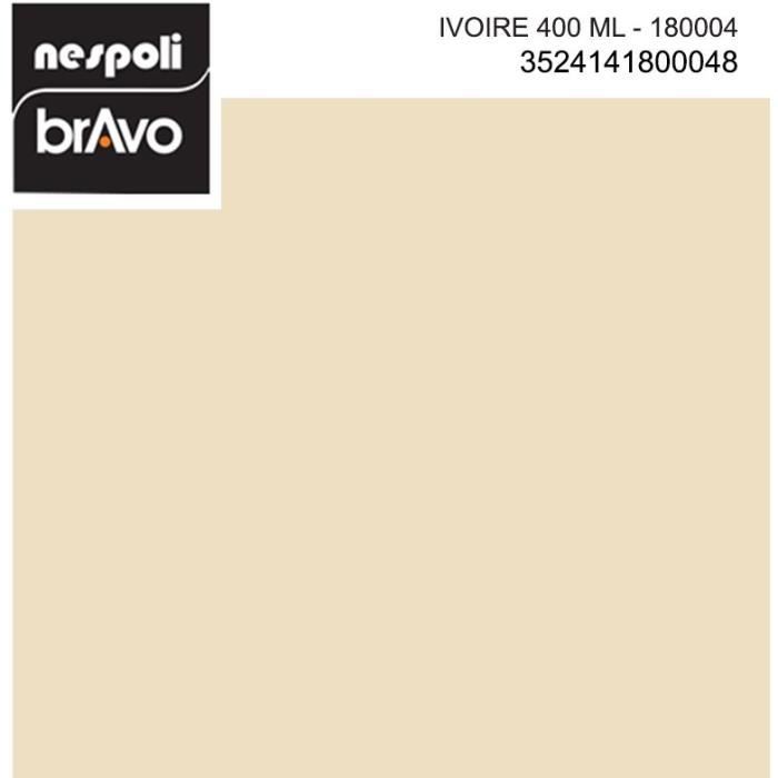 Aérosol peinture professionnelle ivoire 400 ml, NESPOLI