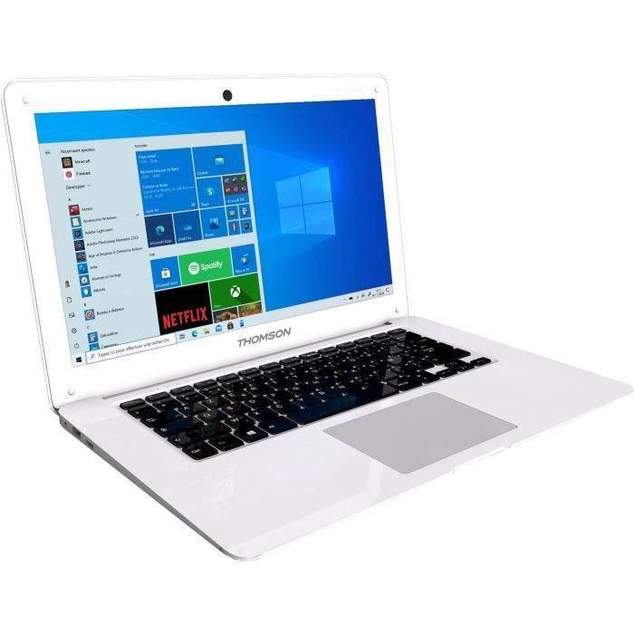 Pc Portable - Thomson - Neo13 - 13,3" Hd - Intel Celeron - Ram 4Go - Stockage 64Go Emmc - Windows 10 S - Azerty
