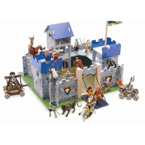 PAPO - 39137 - JOUET EN BOIS - CHÂTEAU D'EXCALIBUR