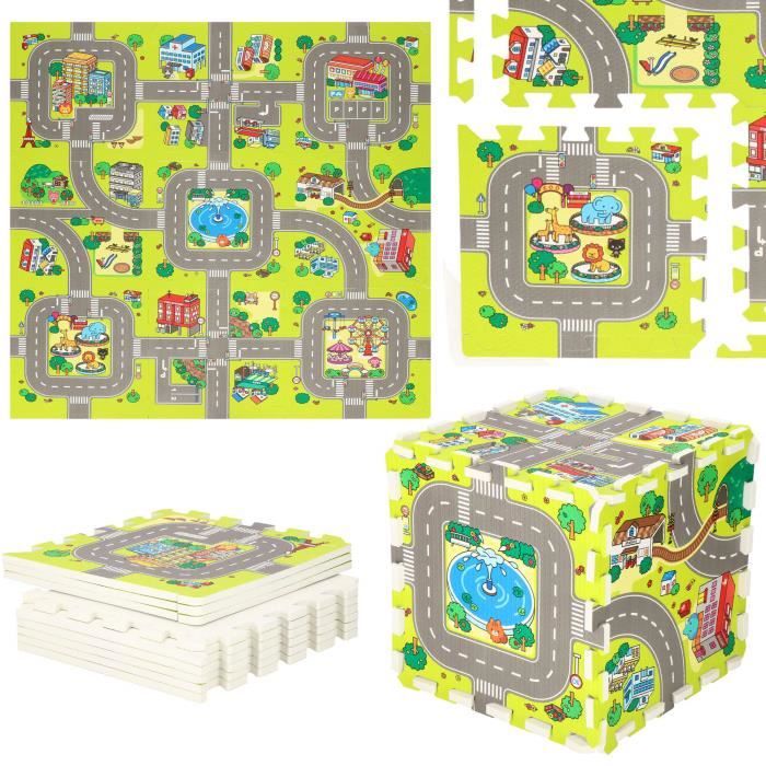 Autres jeux d'éveil Little tom LittleTom Tapis de Jeu Doux pour Bébé Dalles  Puzzle en Mousse Enfants Coloré