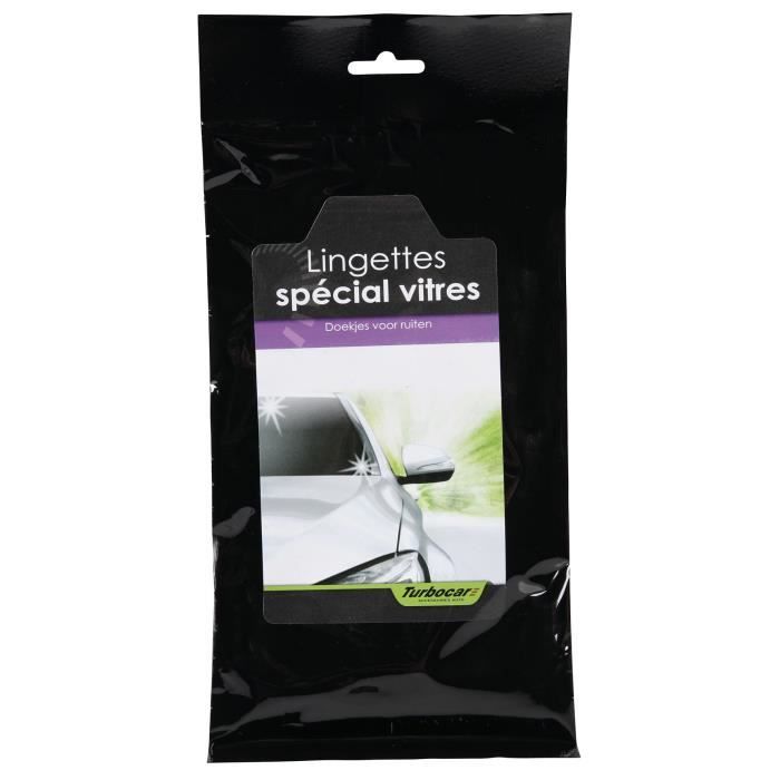 TURBOCAR Lingette spéciale vitre - 15 pièces