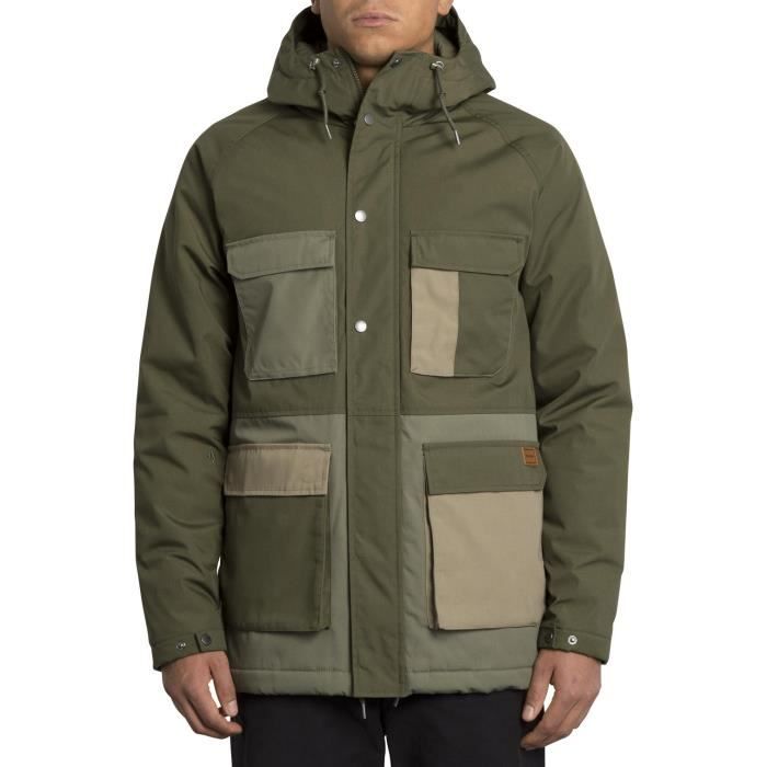 Veste Volcom Renton Winter 5k Jkt Vert Homme XL