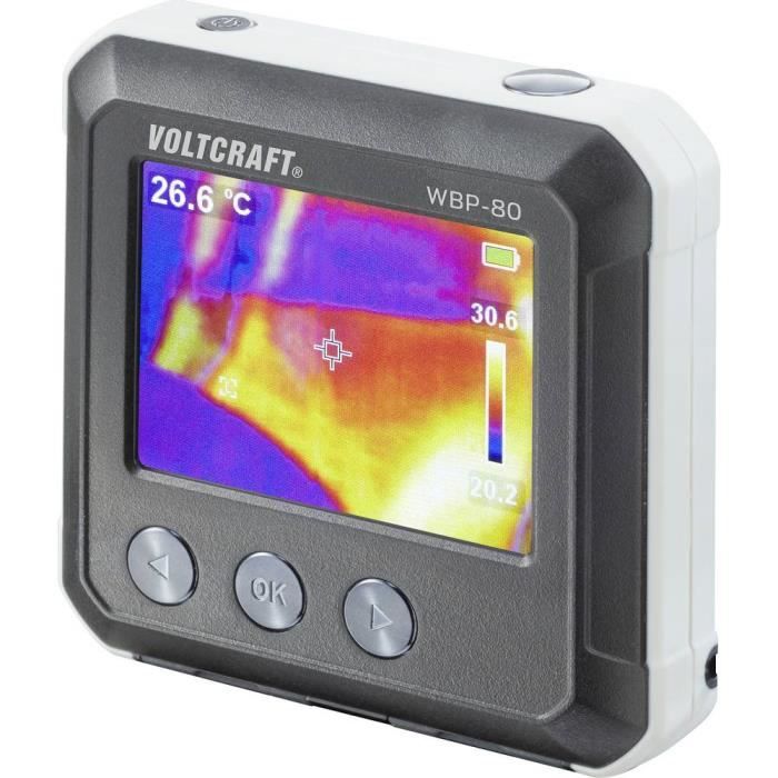 Caméra thermique VOLTCRAFT WBP-80 VC-10809710 -10 à 400 °C 80 x 60 pixels 9 Hz 1 pc(s)