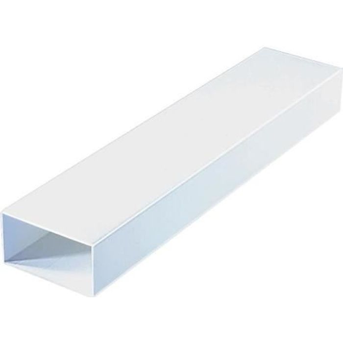 Tuyau carré 220x90, 1.0 m