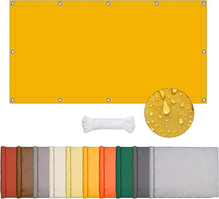 Voile d'Ombrage - A269 - Rectangulaire Triangulaire - Imperméable Voile d'Ombrage - A269 - Rectangulaire Triangulaire - Imperméable
