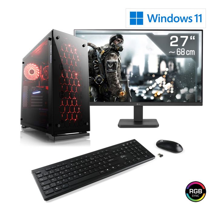 PC Gaming CSL Computer M11530H Ryzen 5 GeForce RTX 3050 DDR5 RAM
