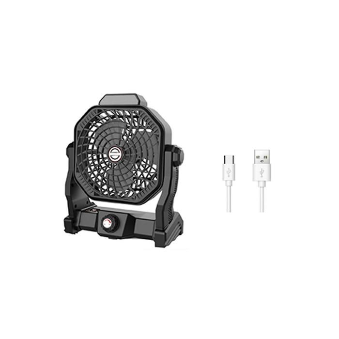 Ventilateur portable ventilateur rechargeable à piles ventilateur de tête silencieux et réglable petit ventilateur USB pour - Riceel