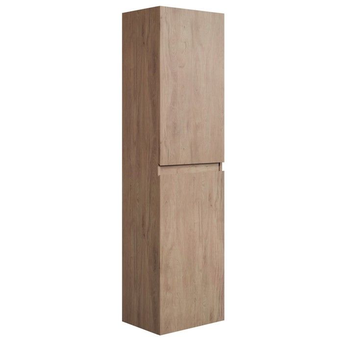 Armoire de rangement de Angela 150 cm - Chêne Châtaignier - Meuble rangement
