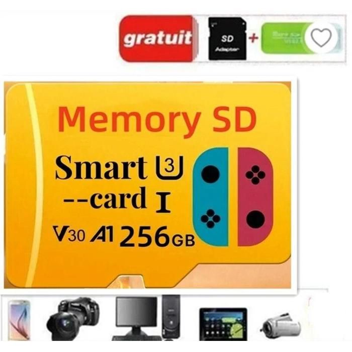Carte Mémoire SanDisk Micro SDHC 16 Go – Classe 10, Série Ultra, Neuf Sous Blister